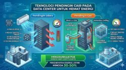 Mengenal Teknologi Pendingin Cair Pada Server Data Center Untuk Mengurangi Konsumsi Energi Listrik