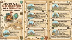 Daftar Kota Paling Murah Di Eropa Untuk Backpacker Dengan Budget Terbatas