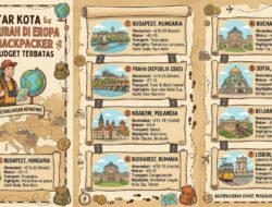 Daftar Kota Paling Murah Di Eropa Untuk Backpacker Dengan Budget Terbatas