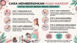 Cara Membersihkan Kuas Makeup Agar Terhindar Dari Bakteri Penyebab Jerawat Di Wajah