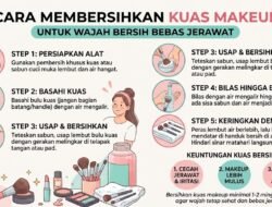 Cara Membersihkan Kuas Makeup Agar Terhindar Dari Bakteri Penyebab Jerawat Di Wajah
